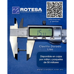 Clavillo Dorado Liso