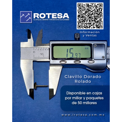 Clavillo Dorado Rolado