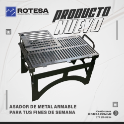 Asador de Metal Armable