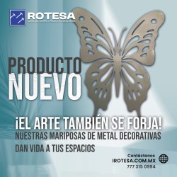 Mariposa Decorativa de Metal