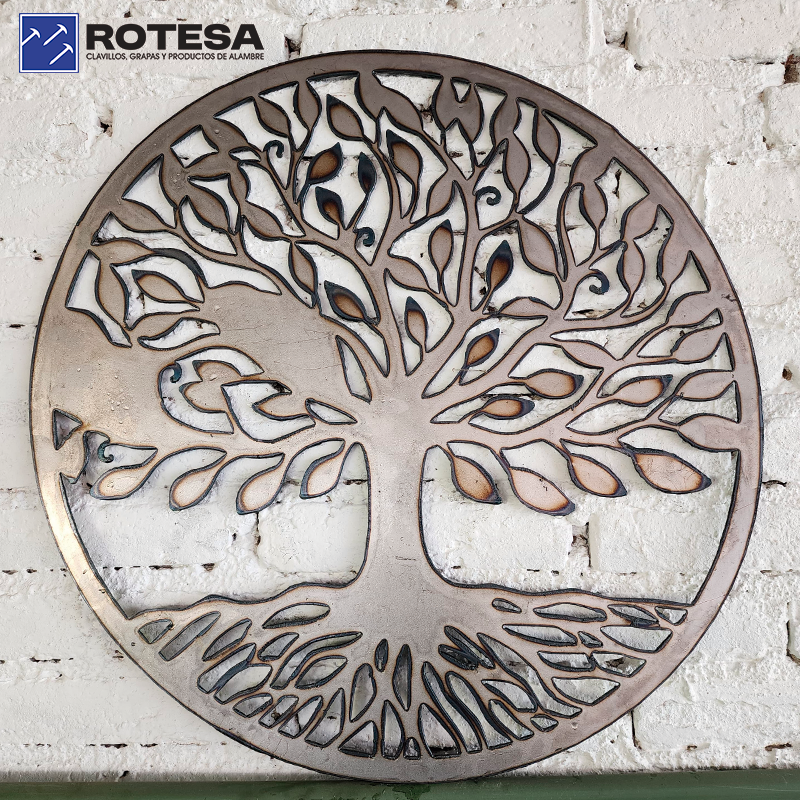 Árbol de la Vida en Metal