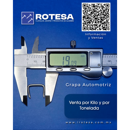 Grapa Pulida Automotriz
