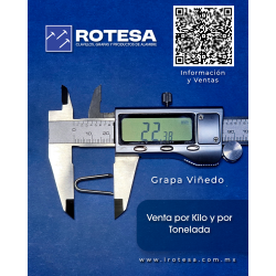 Grapa para Viñedo o Uva